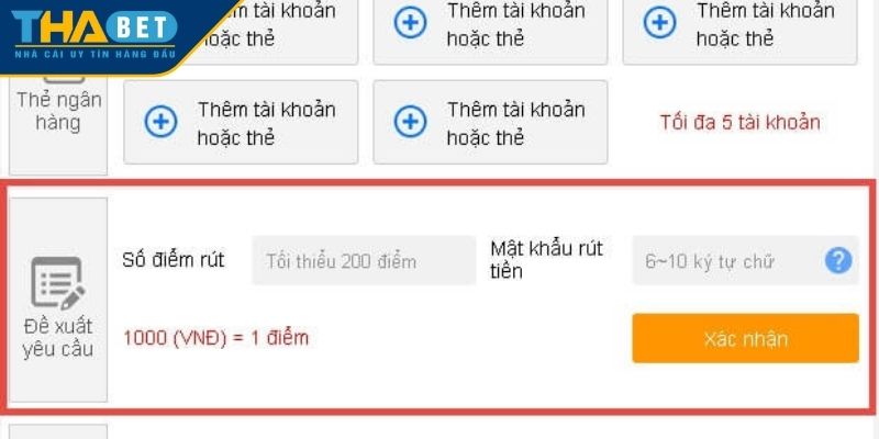 Chọn cách giao dịch an toàn, linh hoạt và điền thông tin