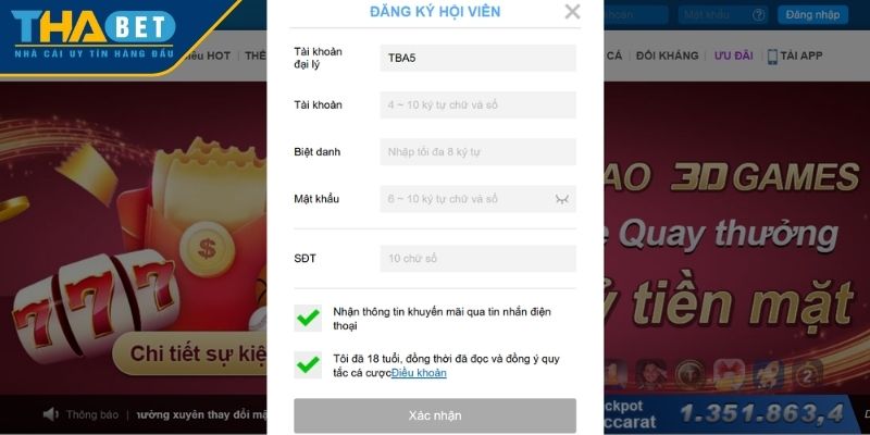 Hoàn tất đăng ký cá cực siêu tốc, nhanh chóng