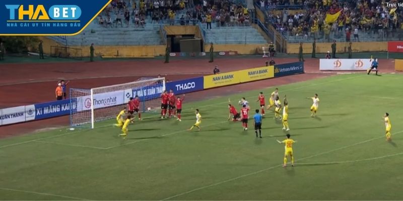 Vị trí thực hiện các quả đá phạt bóng đá